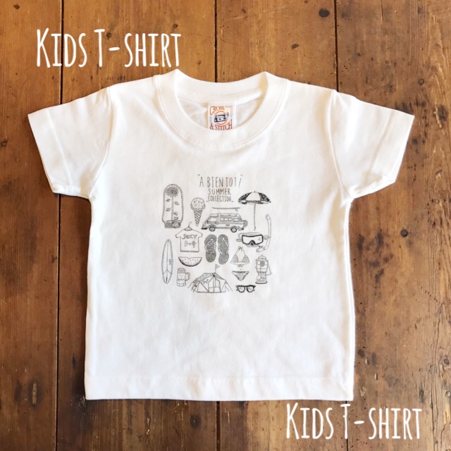 Kidsイラストプリントtシャツ 犬服a Bientot And 子供服bianca